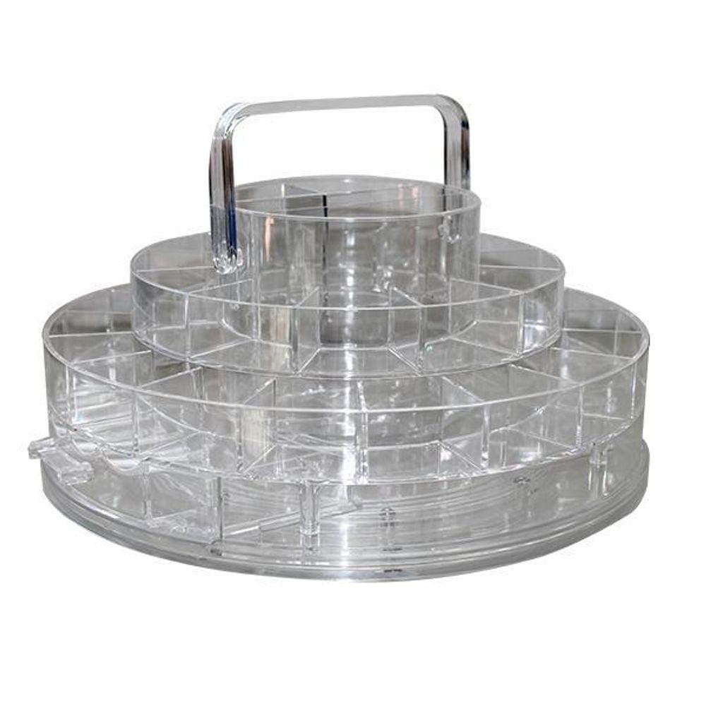 Clear Rotating Organizer